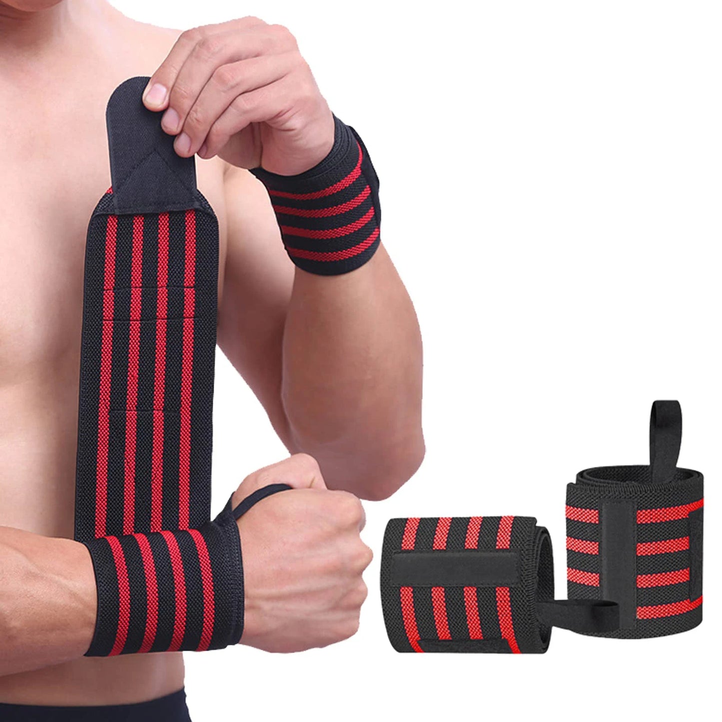 Fitness Wrist Weight Lifting Gym Straps